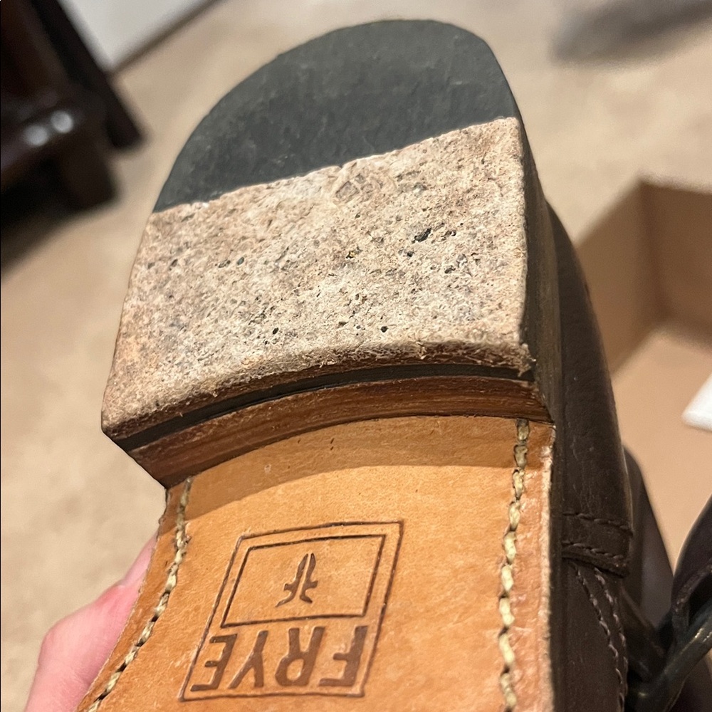 FRYE Brown Leather Boots - Picture 15 of 17